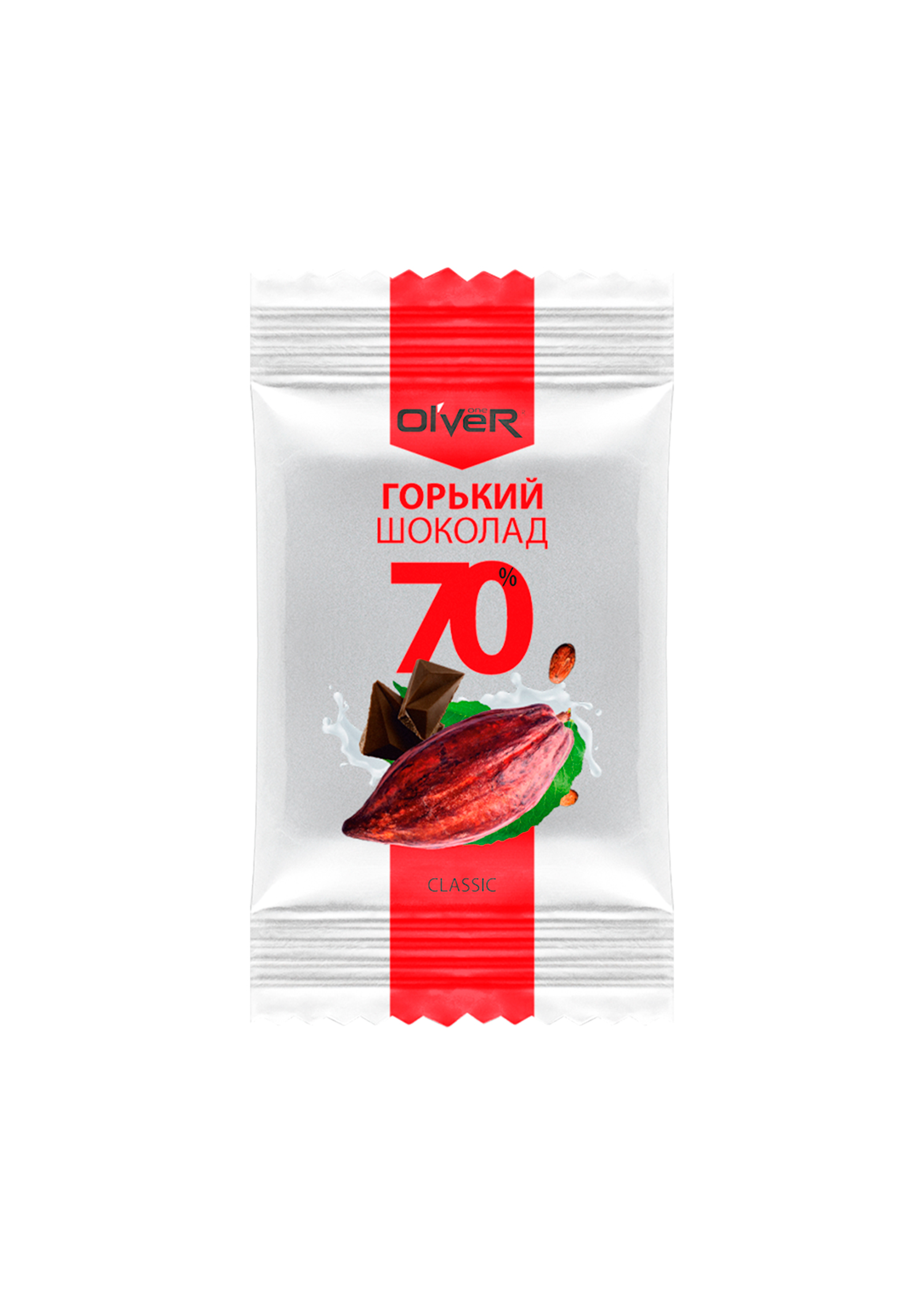Горький шоколад Olver 70,1% 5 г