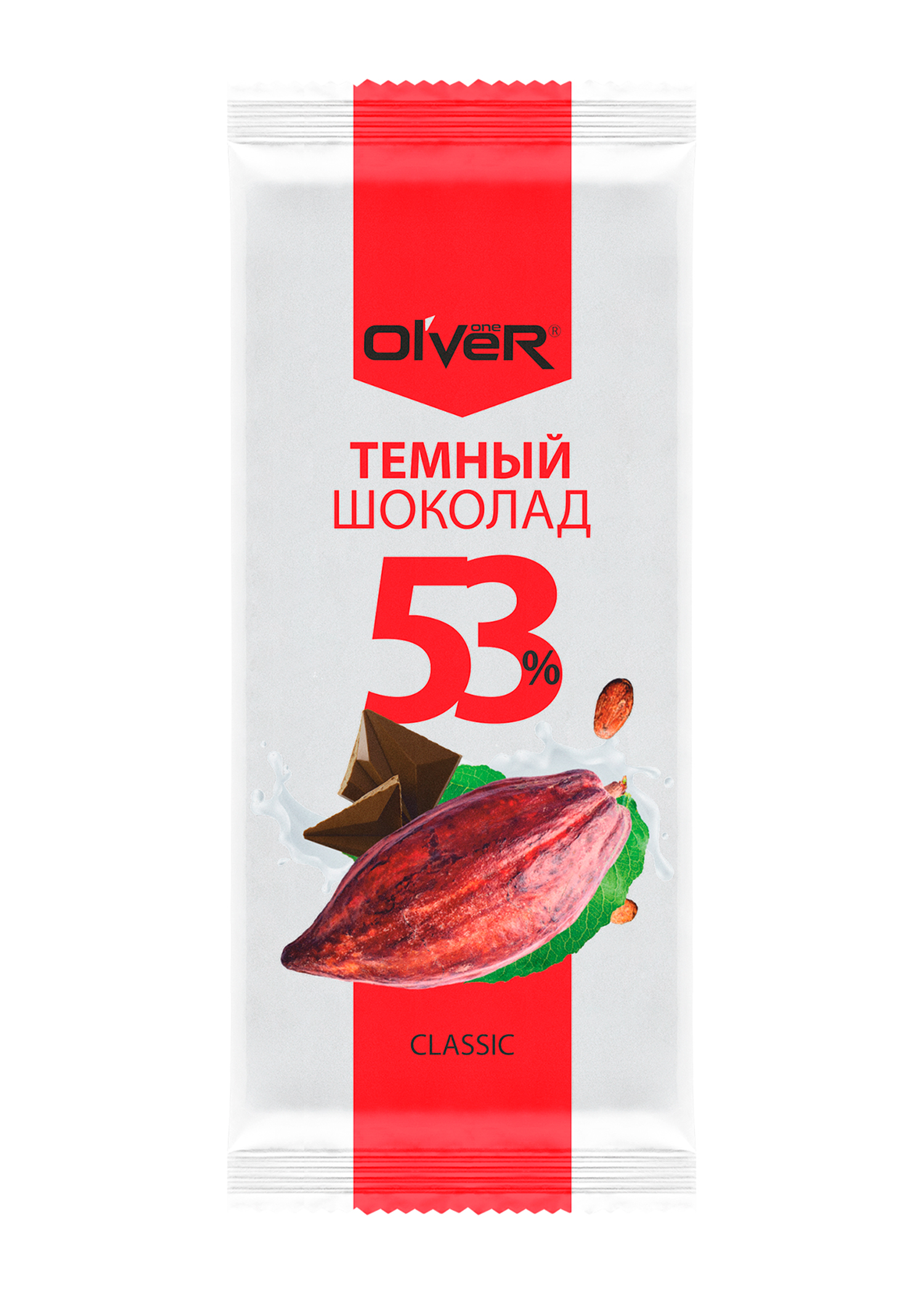 Темный шоколад Olver 54,1% 100 г