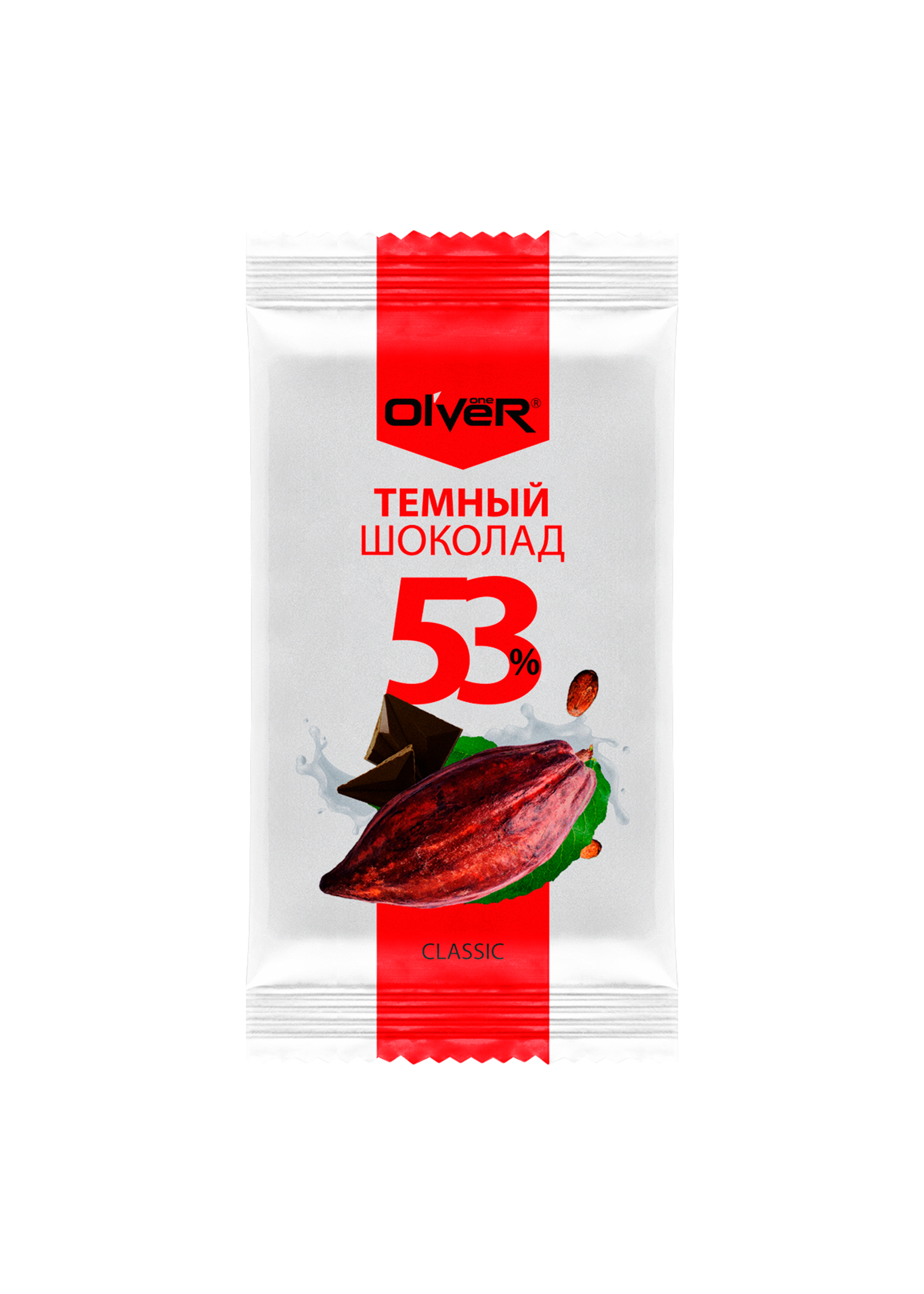 Темный шоколад Olver 54,1% 25 г
